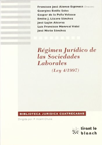 Portada de Regimen juridico de las sociedades laborales
