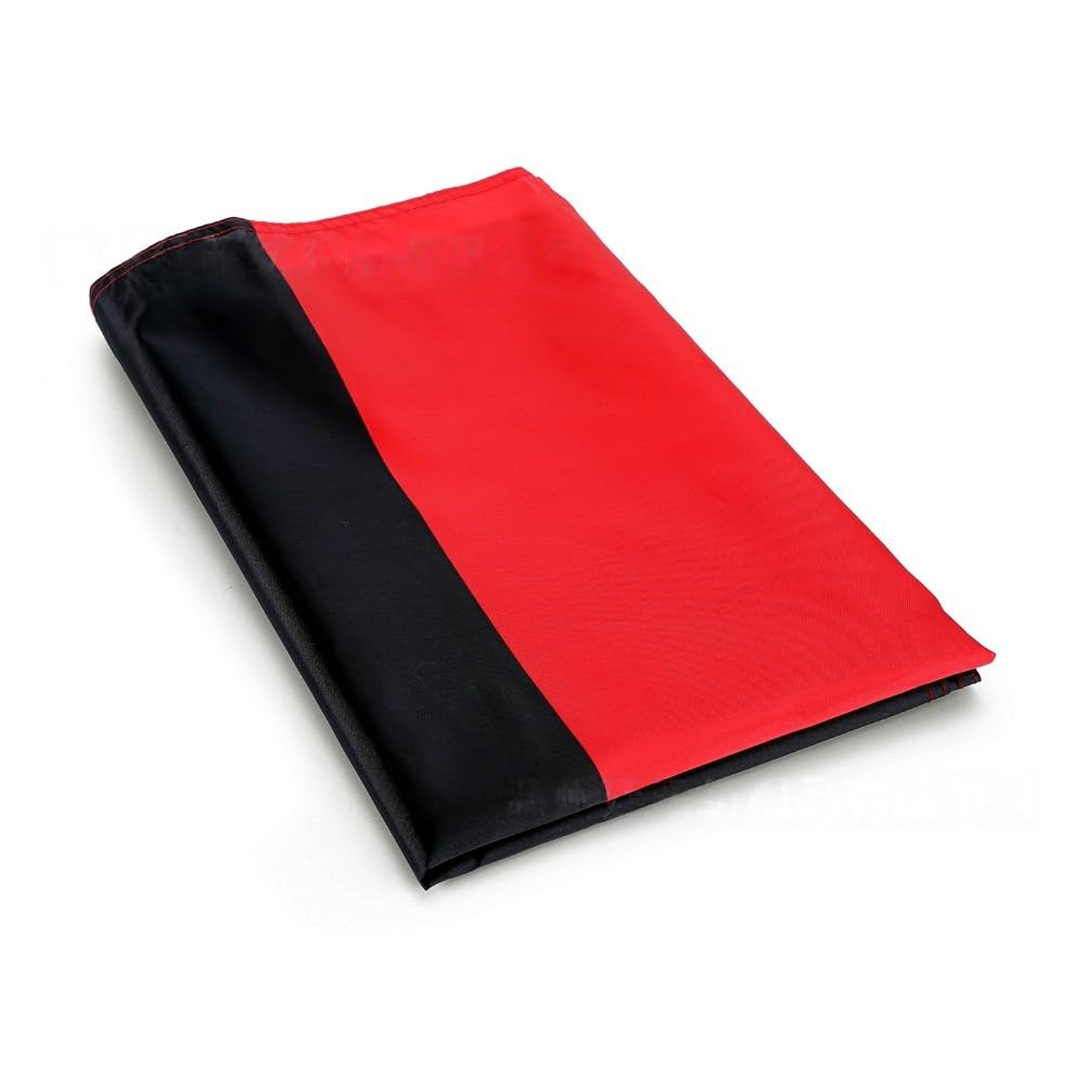 Kezidhp Deutschland Flagge mit Adler 90x150 cm – Bundesadler Fahne aus wetterfestem Polyester mit 2 Metallösen, doppelt genäht für Sportevents und Feste - 5