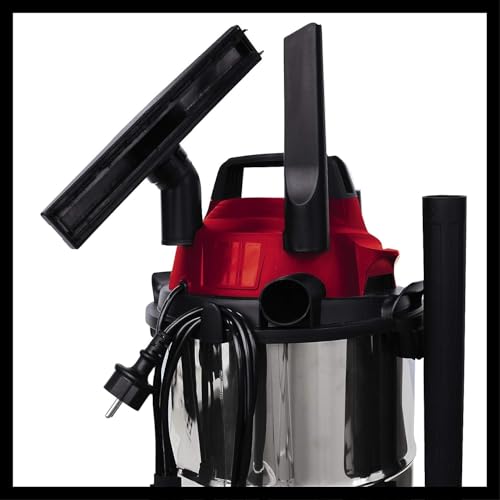 Einhell Nass-Trockensauger TC-VC 1815 S (1.250 W, 15 Ltr.-Edelstahlbehälter, 36 mm-Schlauchsystem,...