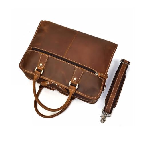 Genuine Leather Luggage Briefcases Laptop Bags Mens Handbags Carrying Cases Messenger Shoulder Bags3