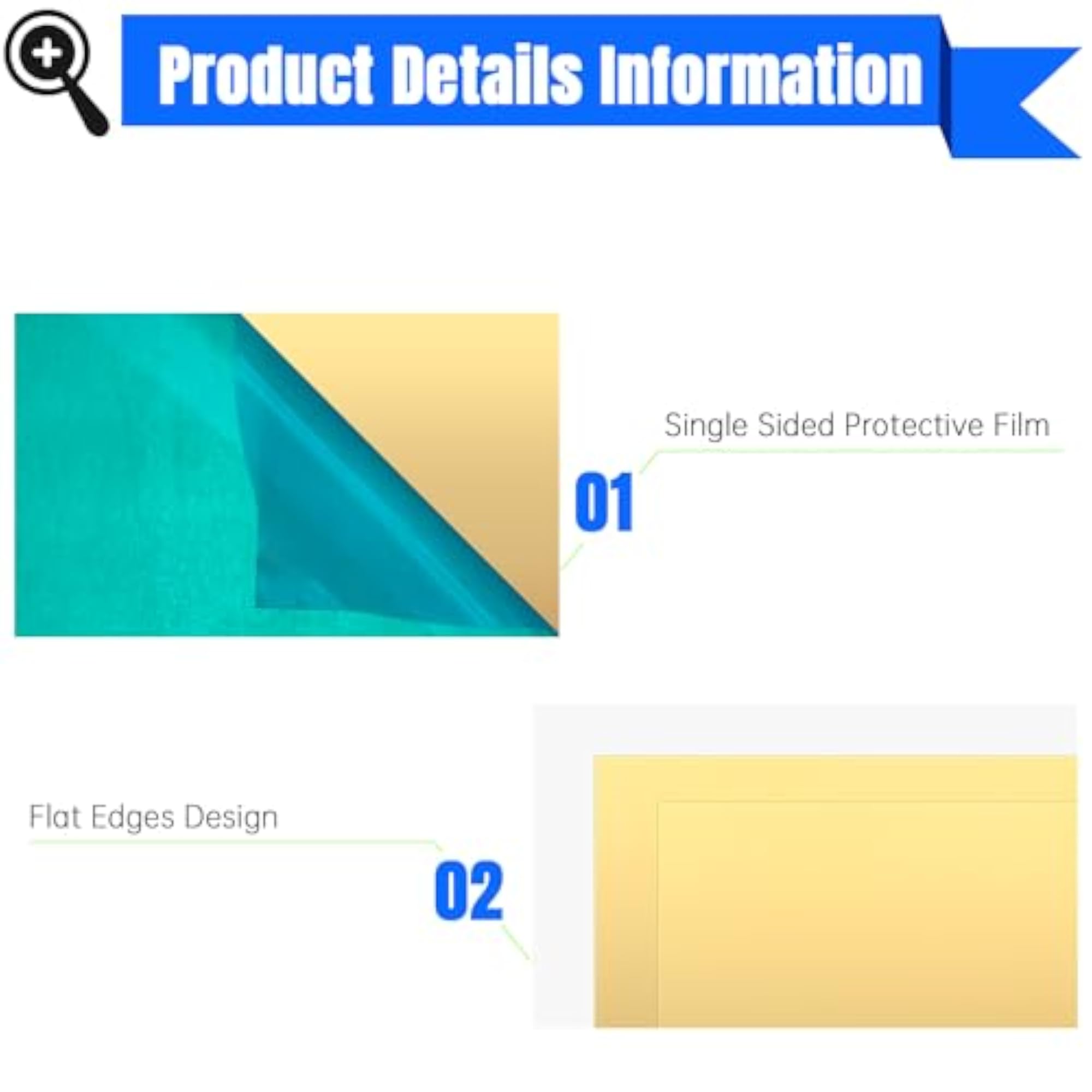 Brass Sheet, 4" x 8" 0.8mm Thick for Jewelry Making