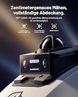 MAMMOTION YUKA mini 2 800 LiDAR Mähroboter ohne Begrenzungskabel für 800m², ohne RTK, 360°3D LiDAR+ KI-Vision,Große RWD für 45% Steigungen, Auto-Mapping,DropMow, 300+ Hinderniserkennung – Ansicht 3