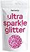 Produktbild Hemway Unicorn Hellrosa Mix Glitter Chunky Multi Purpose-Staub-Puder Kunsthandwerk Weinglas Dekoration Hochzeit Blumen Kosmetik Gesicht Augenkörper Nai - 100g