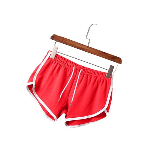 HGps8w Womens Running Athletic Shorts Comfy Booty Dolphin Lounge Shorts Yoga Cycling Workout Gym Sports Activewear - Thumbnail 3