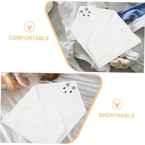 Serviette de bain à capuche pour bébé lot de 2 capes de bain - 5