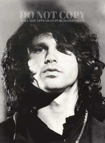 Portrait of The Door Singer Jim Morrison pour sublimer la décoration murale de votre salon