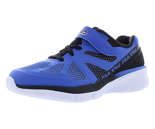 Fila Cryptonic 9 Strap Boys Shoes Size 3, Color: Royal Blue/Black
