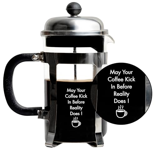Image of Sipologie Vintage French Press, Silver, 600ml - Coffee and Reality