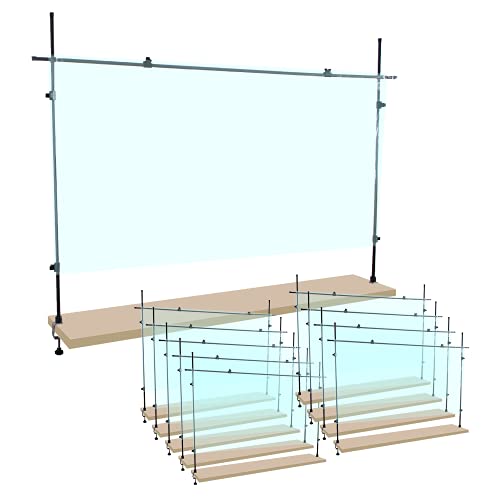 DAIM �򖗖h�~ �N�����v�� �򖗃K�[�h�Z�b�g 10�Z�b�g �T�C�Y�i��j��207cm×����130cm×���s4cm �I�t�B�X �����΍� �d�؂� �X�^���h ��U�h�~ �R���i �p�[�e�[�V���� �V�[�g �E�B���X �R���i�΍� �K�[�h ���� �d�؂� ��t ���W �R��