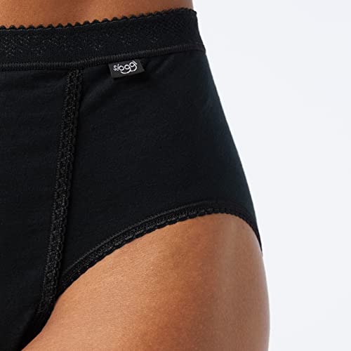 Sloggi Control Tai, Slip, Donna, Nero (Black), 6 It - 3