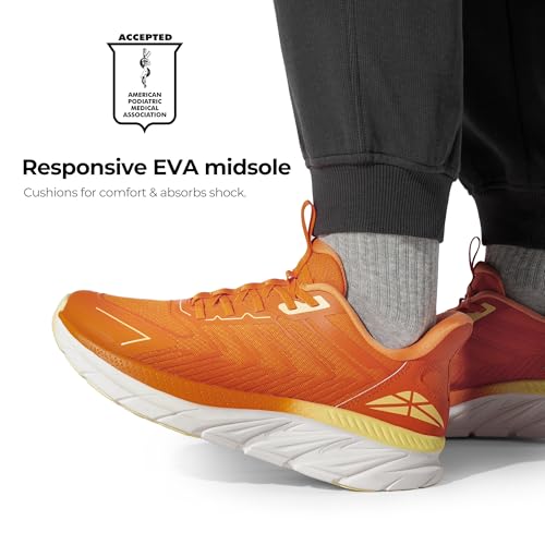 Image of ALLSWIFIT Mens Slip On Walking Shoes Running Sneakers | Comfortable, Tennis, Breathable, Non Slip, Cushion, Lightweight, Athletic, Gym, Workout, Cross Training, Fashion
