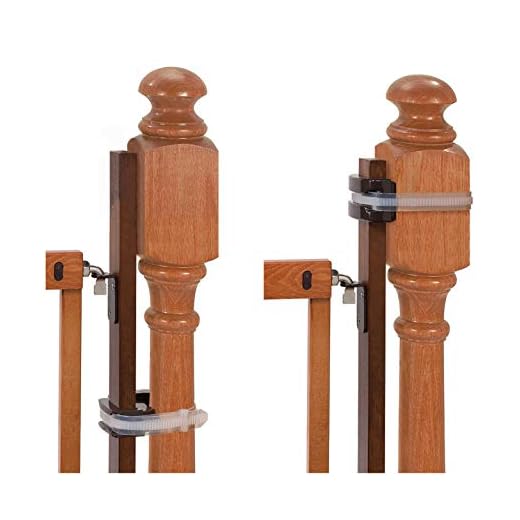 Summer Banister to Banister Universal Gate Mounting Kit – Fits Round or Square Banisters, Accommodates Most Hardware & Pressure Mount Baby Gates up to 37” Tall, Gate Sold Separately