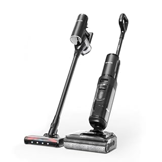 Tineco FLOOR ONE SWITCH S7 Stretch Aspirapolvere lavapavimenti multifunzione 5 in 1, design piatto a 180°, asciugatura rapida con aria calda a 85°C, design anti-groviglio