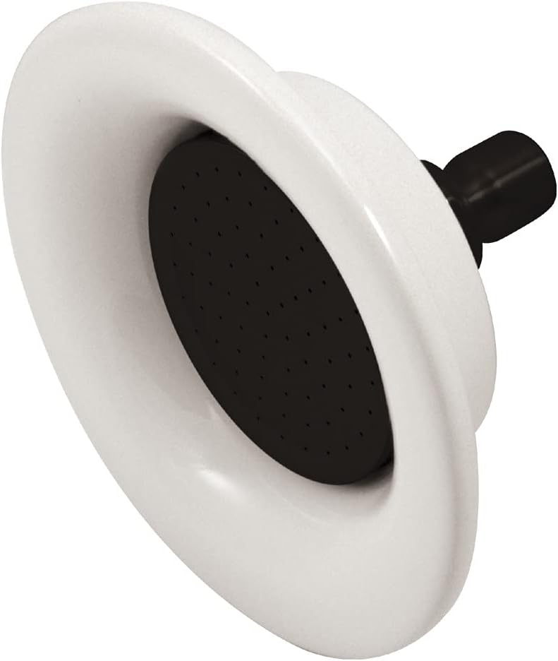 One-Day Sale: Up to 50% Off Kingston Brass P60ORB Designer Trimscape Victorian Sunflower Shower Head, Oil Rubbed Bronze,6-1/4