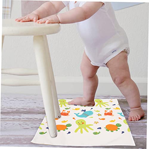 Outanaya Hoge Voet Eetkamerstoel Kussen Speelkleed Voor Baby Vloermatten Voor Baby'S Vloer Zitkussen Vloerbeschermers Voor Stoelen Kinderkamer Tapijten Baby Gym Mat Wasbare Mat Park - Afbeelding 4