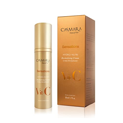 CASMARA - Crema Hidratante Facial Mujer Sensations Hydro-Nutri Revitalizing, Peptidos Faciales, Skin Care Rellenador de Arrugas, Crema Facial Mujer, Apta Para Todo Tipo de Piel