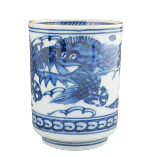 Amazon | 平八龍湯呑 小 | 京焼清水焼 | 湯呑み 通販