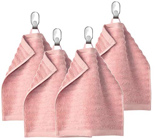 Shoppingsmart 004.660.32 Flodalen - Toalla de algodón (30 x 30 cm), color rosa claro Cover