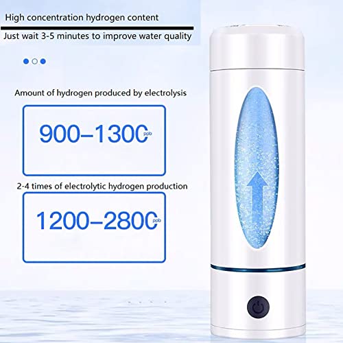 Bouteille d'eau riche en hydrogène portable pour le sport et bureau - 3
