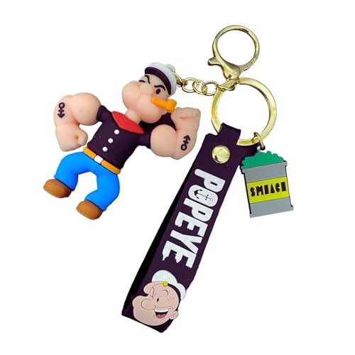 Image of Cute 3D Keychain | Keyring & Quirky Bag Charm | Hard Silicone, Unbreakable | Travel Essential | Kids Friendly | Strap & Bag Hook