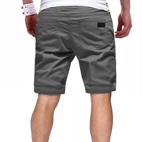 Short casual clásico para hombre con bolsillos miniatura 6