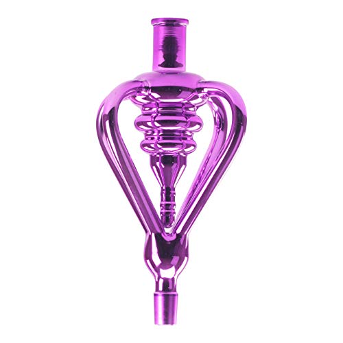 CRT | Shisha Molassefänger Tornado aus Glas | Passend für alle Shishas mit 18/8 Schliff | Wasserpfeife, Vorkühler…