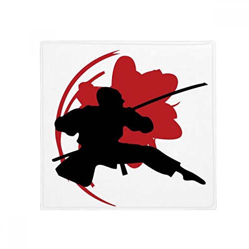 Tapis de sol imprimé samouraï sakura antidérapant de haute qualité - 2