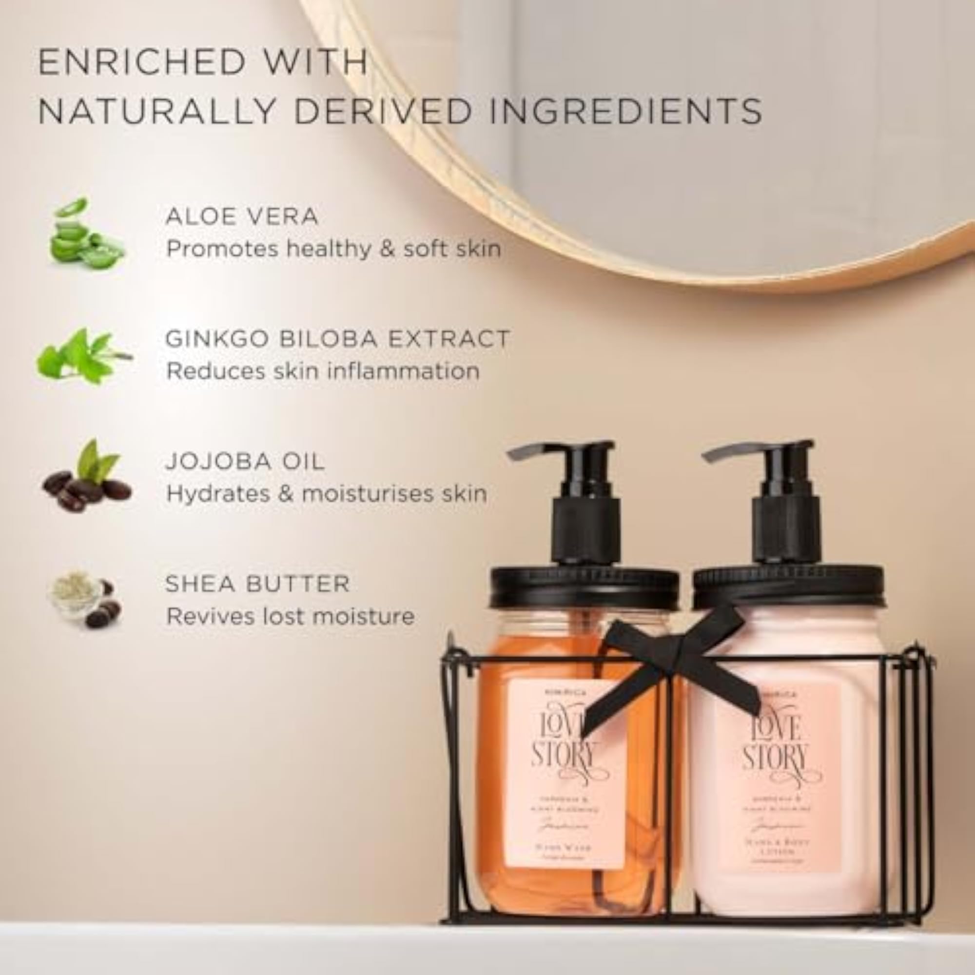Kimirica Hand Wash & Hand Lotion Duo Gift Set