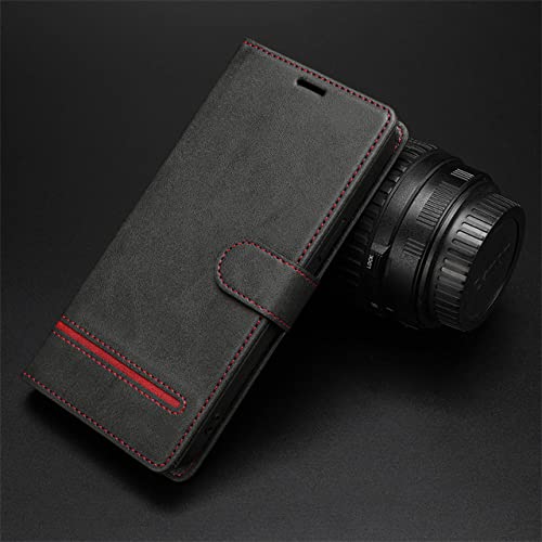 Housse iPhone 11 avec porte-carte en cuir noir idéale pour vos sorties et voyages légers