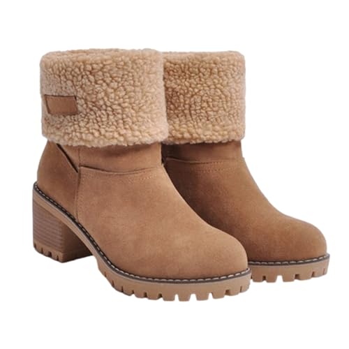 Bottes de neige confortables pour femmes souffrant du froid aux pieds durant la saison froide
