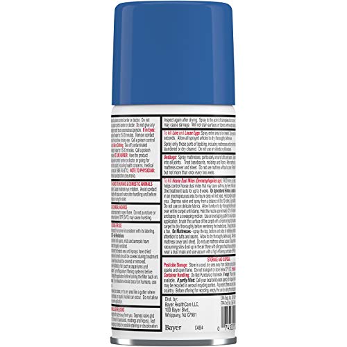 Rid Home Lice, Bedbug And Dust Mite Spray - 5 Ounces (Value Pack of 4)