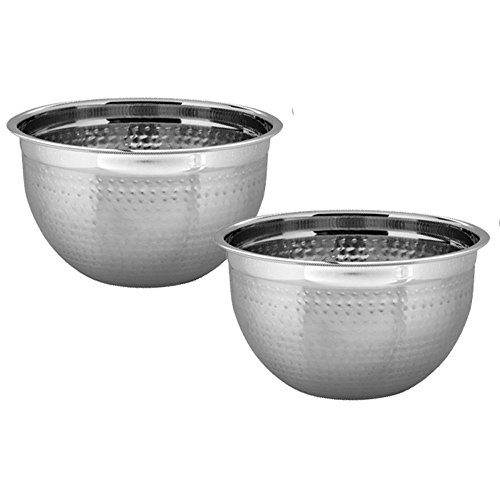 Kosma KG-22020 - Ciotola per insalata, in acciaio