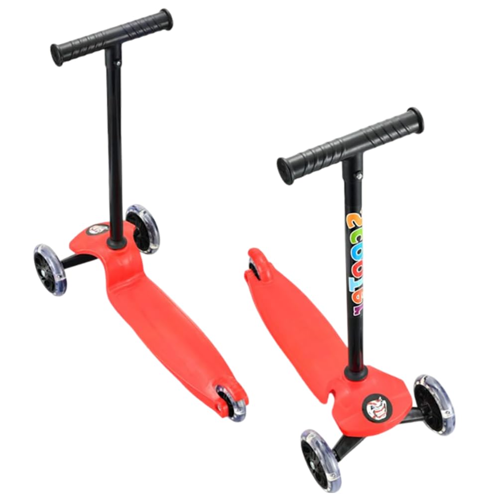 Magicwand 3 Wheel Height Adjustable Folding Scooter for Kids【3 Yrs & Up】【Pack of 1】【Red】 (B0B5PG1L4P) Amazon Price History, Amazon Price Tracker