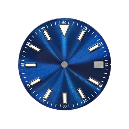 Cadran 28.5mm pour mouvement NH35 avec accessoire lumineux vert