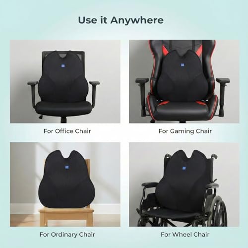 Image of Adjustable Posture Plus (Small) (L - Black (Set of 3)) | 5-Yr-Warranty |