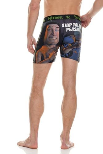Shrek Men's Boxer Briefs - No Fly, Anti-Chafing Stitching, Comfort Shaped/Cotton Lined Crotch4