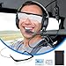 Saysurey Aviation Flight Training Glasses Adjustable View Limiting Goggles Device with Glasses Box and Tag(Clear)