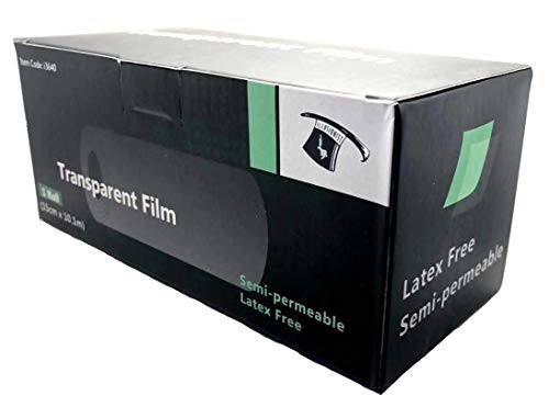 DGT Tattoo Aftercare Waterproof Bandages, Tattoo Cover Up Tape, Tattoo Supplies Second Skin Transparent Film Healing Protective Clear Sterile Bandages (6 inch x11yards Roll)