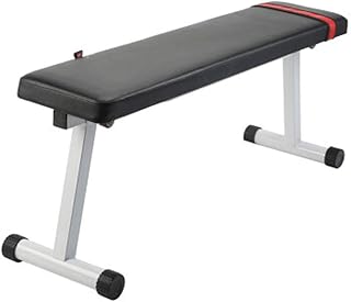 Banco con mancuernas Banco de press de banca con barra Banco de banco Silla de ejercicios Banco plegable para pájaros para el hogar Abdominales Equipo de entrenamiento deportivo (Color: blanco)