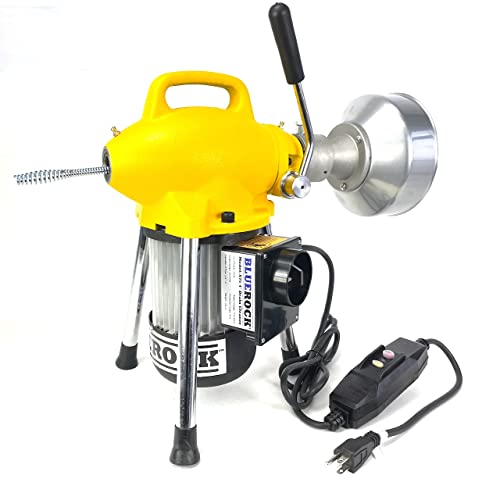 Bluerock Tools Model S75 3/4" - 4" Sectional Pipe Drain Cleaning Machine Fits C8 #TOP1