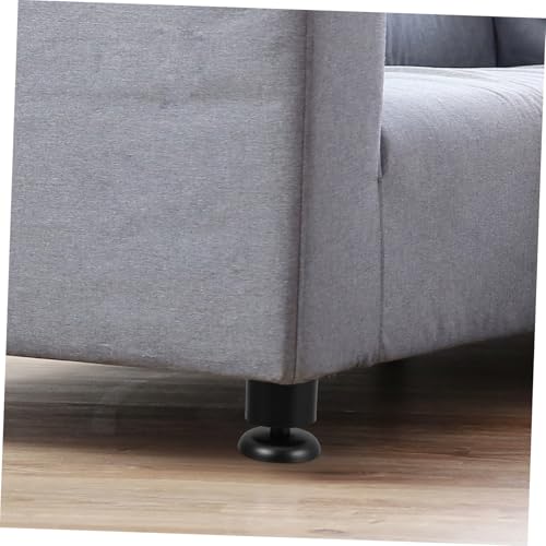 Patas de metal ajustables de acero inoxidable para elevar sofás y armarios de cocina 6