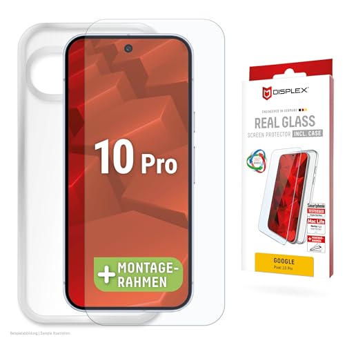 Verre véritable Displex étui Google Pixel 10 Pro anti-rayure
