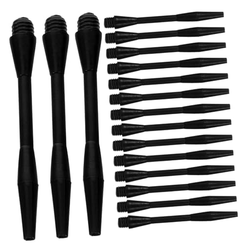 FOYTOKI 50pcs Nylon Shafts for Replacement Threaded Shafts for Steel Tip Accessories