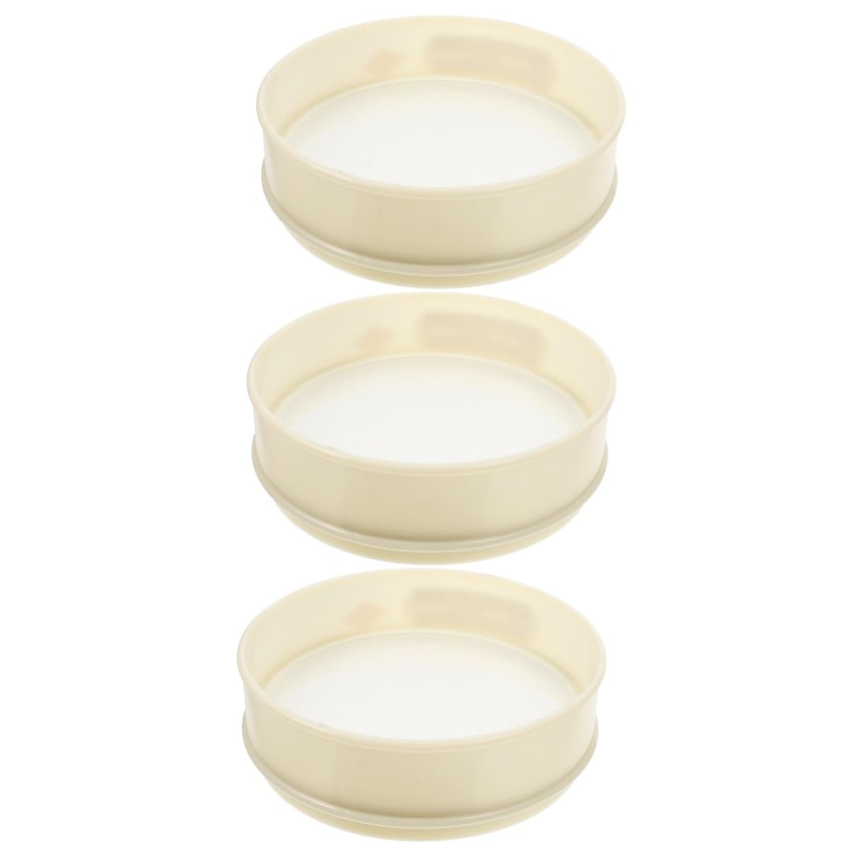 SUPVOX 3pcs Manual Beans Sifter Garden Gadget Multi-use Sieve Gardening Sieve Practical Sand Tool