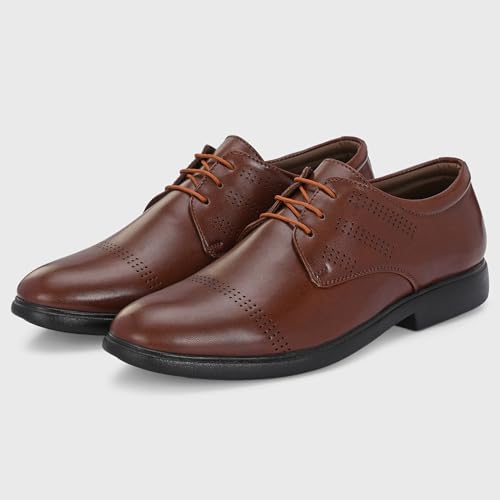 Image of Centrino Formal Shoe for Men | Soft Cushioned Insole for All-Day Comfort | Stylish & Elegant Design | Perfect for Office, Business Casual & Formal Attire 7662