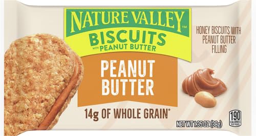 Image of Nature Valley Biscuits, Peanut Butter, 1.35 oz