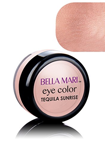 Natural Mineral Eyeshadow (Tequila Sunrise Pearl) by Bella Mari; 0.1 oz