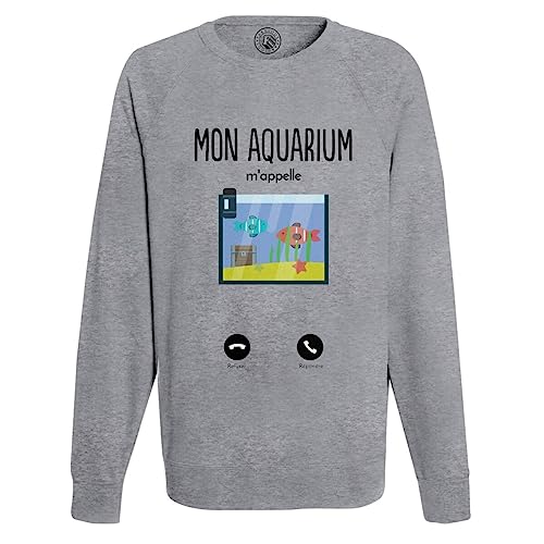 Sweat Homme Mon Aquarium m'appelle le vêtement confortable contre le froid