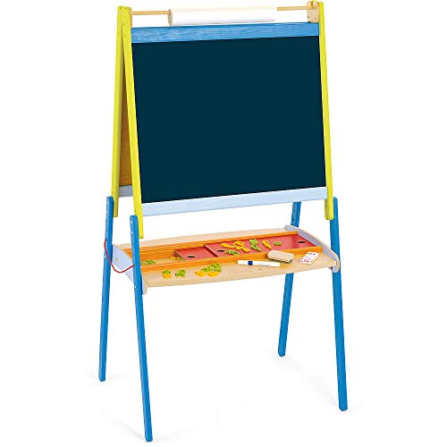 Jeujura - Lavagna Da Disegno In Legno Con Accessori, Misura Xxl - 2