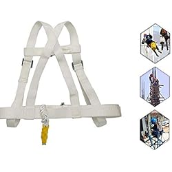Equipo De Protección Personal Contra Caídas CAPXXIN Kit de arnés de Seguridad de protección contra caídas Equipo de protección Personal Sistema de construcción Conjunto de línea de Vida Vertical (arnés de Medio Cuerpo) Needed